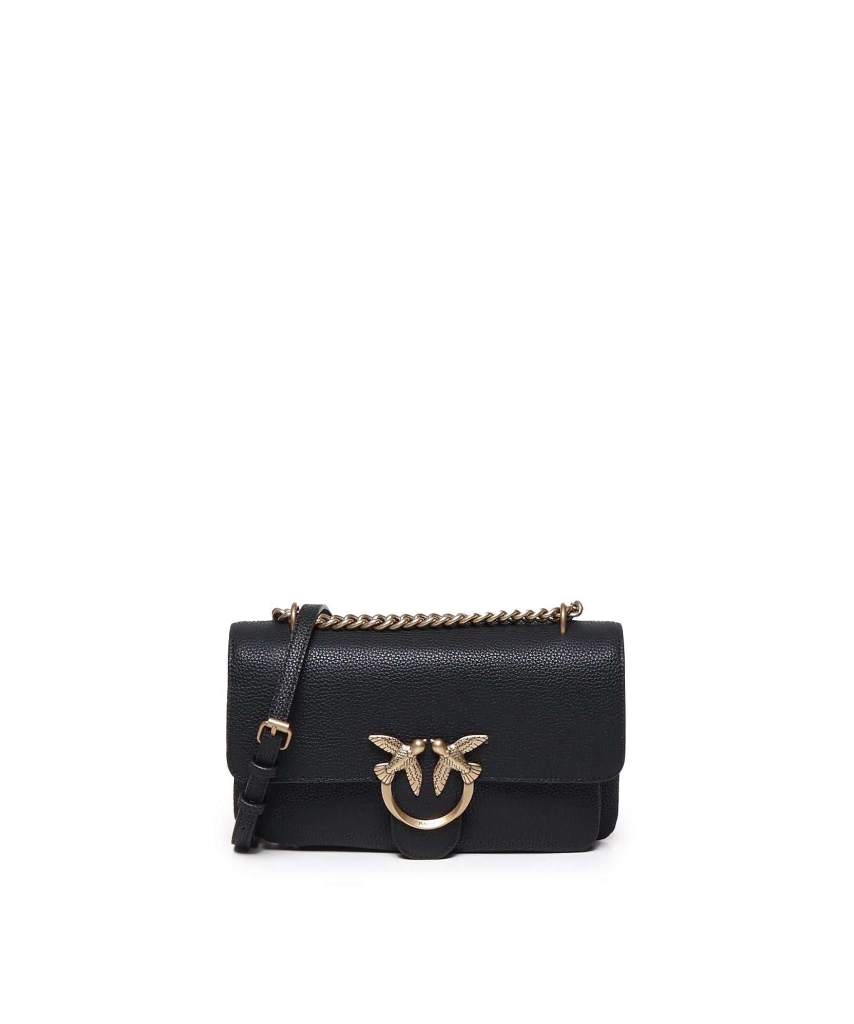 Borsa piccola a tracolla Love Bag in pelle morbida 104528 A29QZ99Q PINKO 