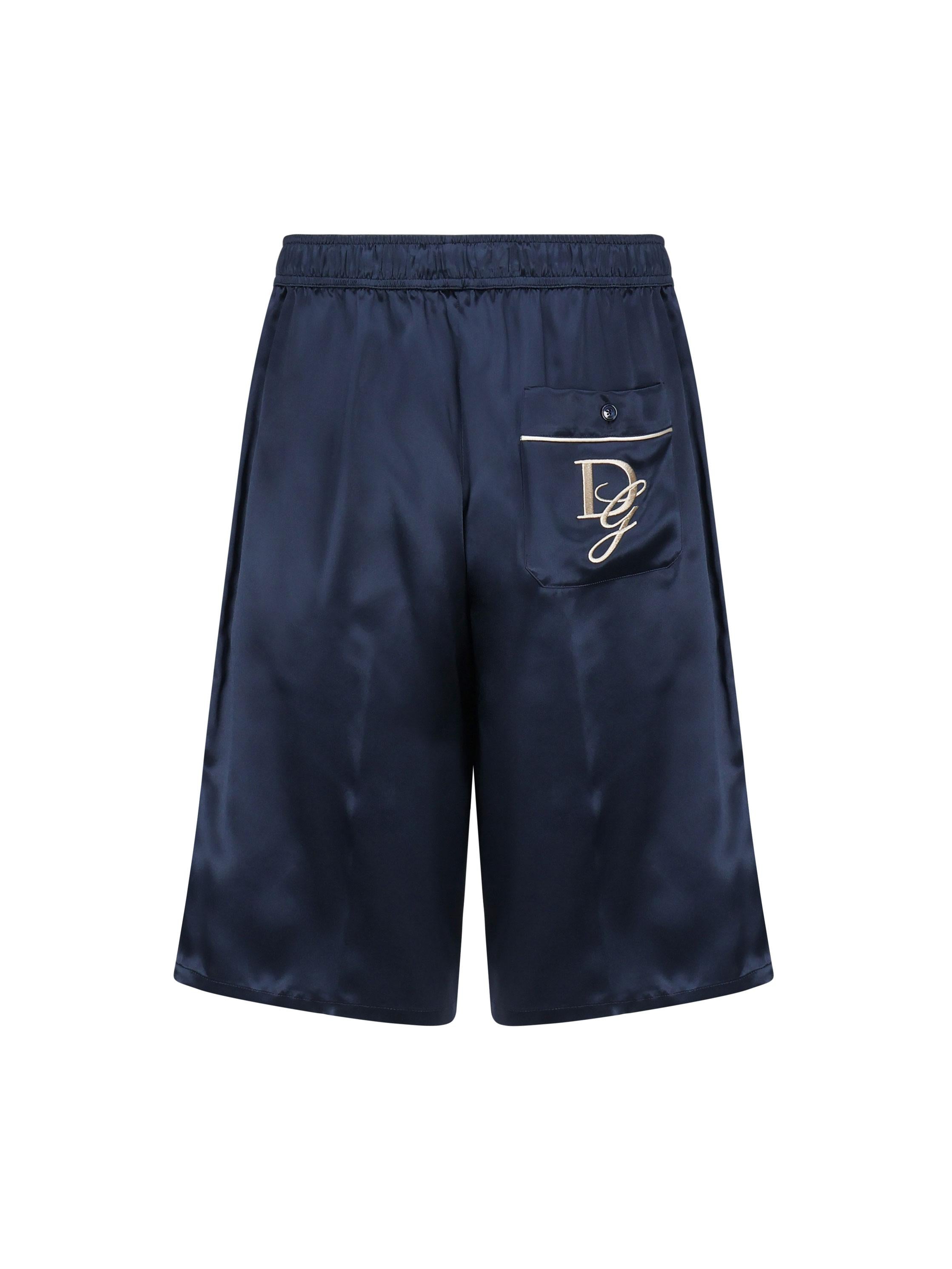 Shorts in raso GV5MAZ FU1AUB6712 DOLCE & GABBANA 