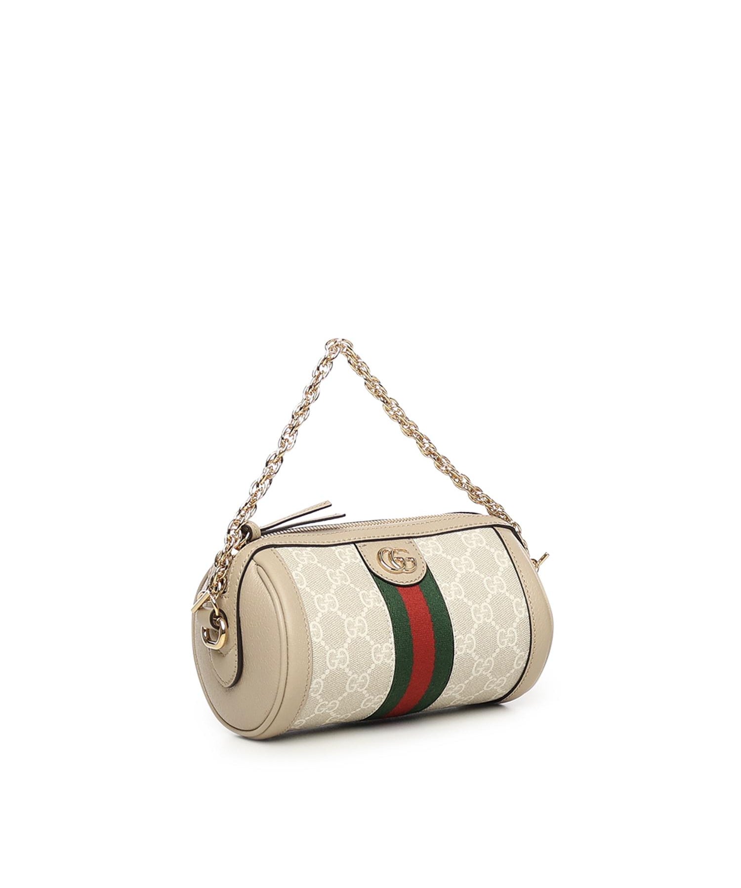 Borsa a cilindro Ophidia mini in tessuto GG 795208 UULAG9682 GUCCI 