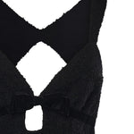 Mini abito Bonnie in bouclé CD3911 BLACK FOR LOVE & LEMONS 