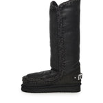 Stivali Eskimo 40 rhinestones logo MUFW101052B CBKG MOU 