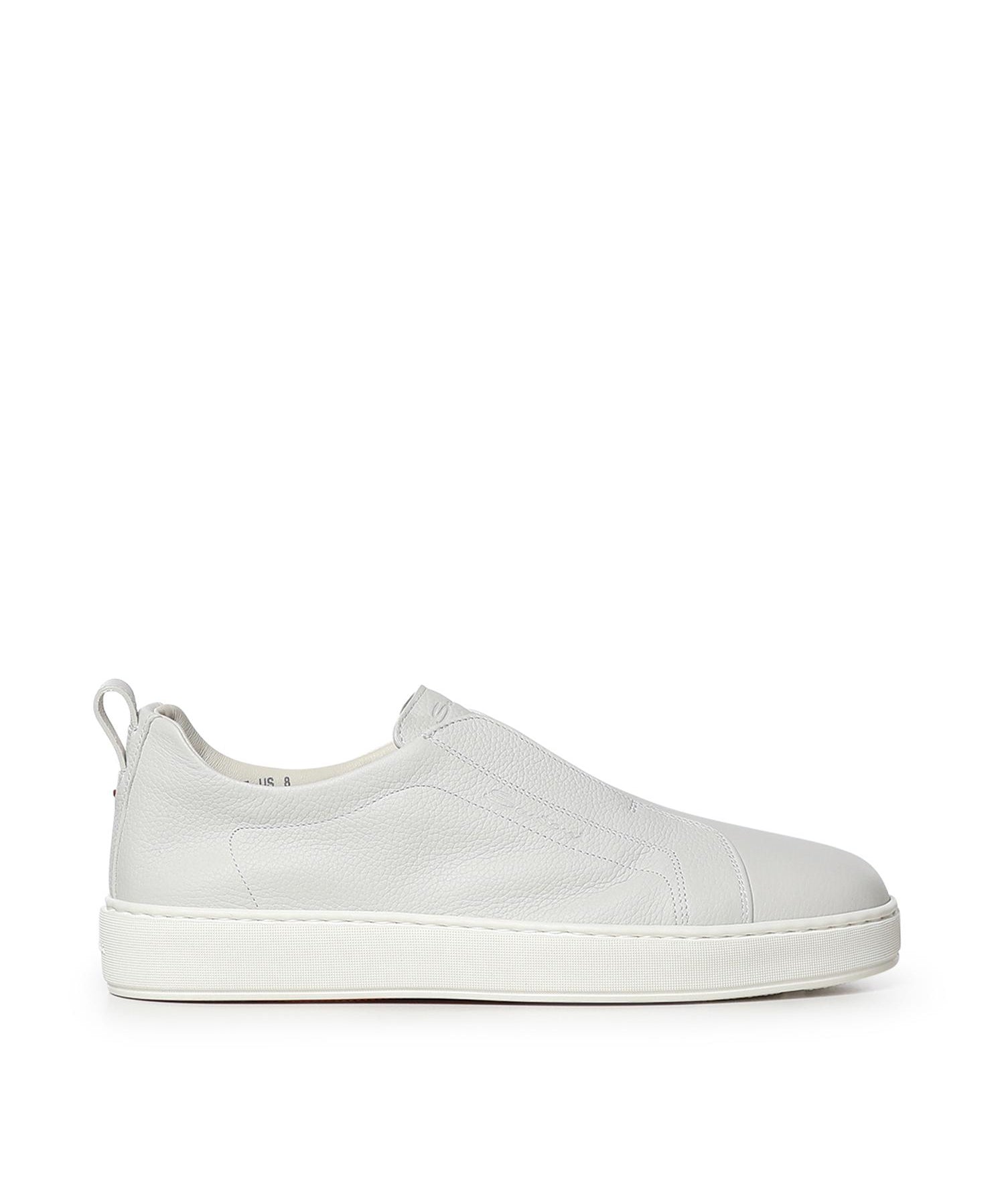Sneaker slip-on in pelle MBCD22211BART CKAI50 SANTONI 