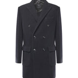 Cappotto doppiopetto in jersey di lana NAM5151018JXLQ U808 FAY 