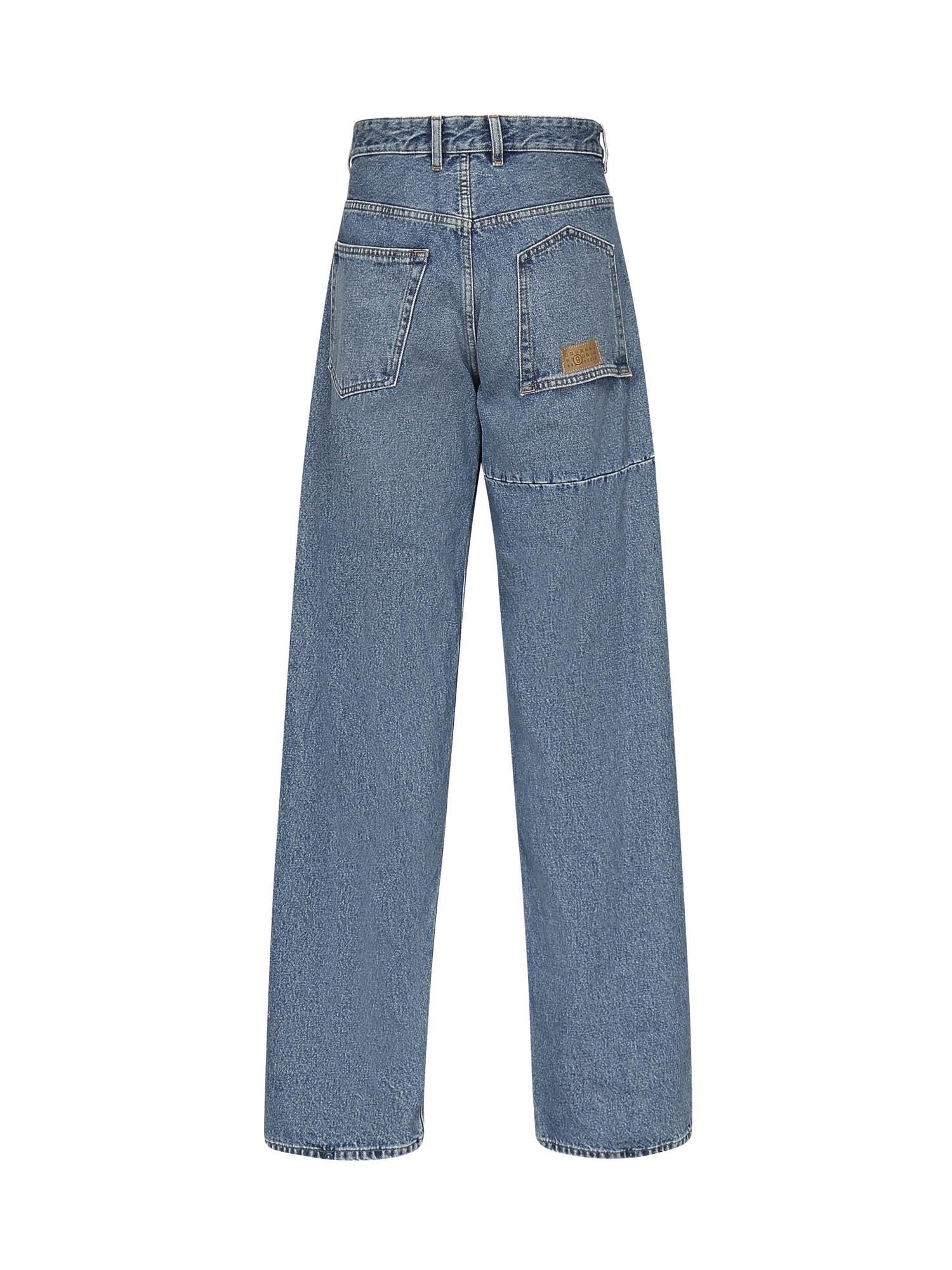 Jeans a gamba larga SH0LA0023 M30018967 MM6 Maison Margiela 