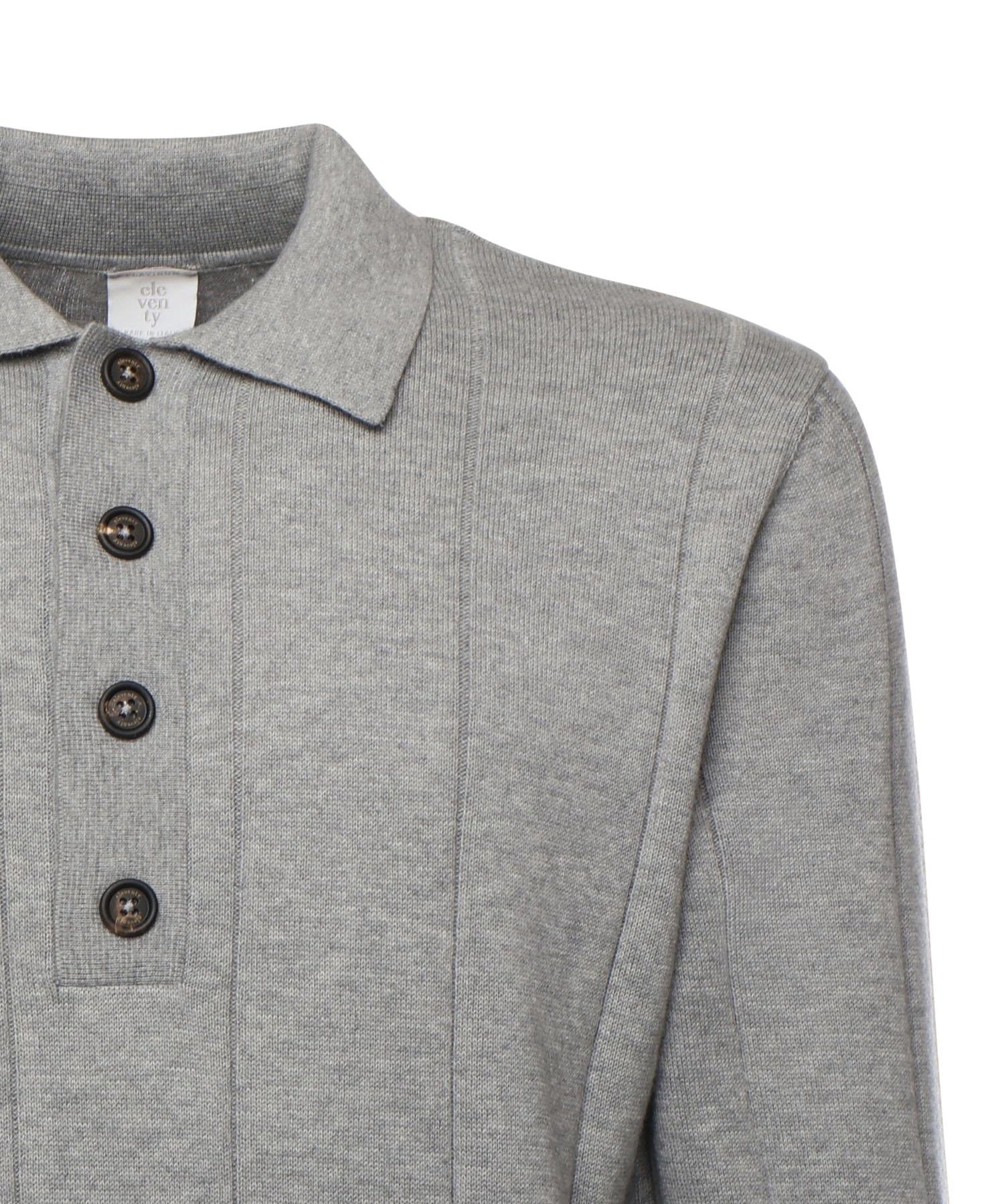 Polo in cotone e cashmere L76POLL09MAG0K007 13 ELEVENTY 