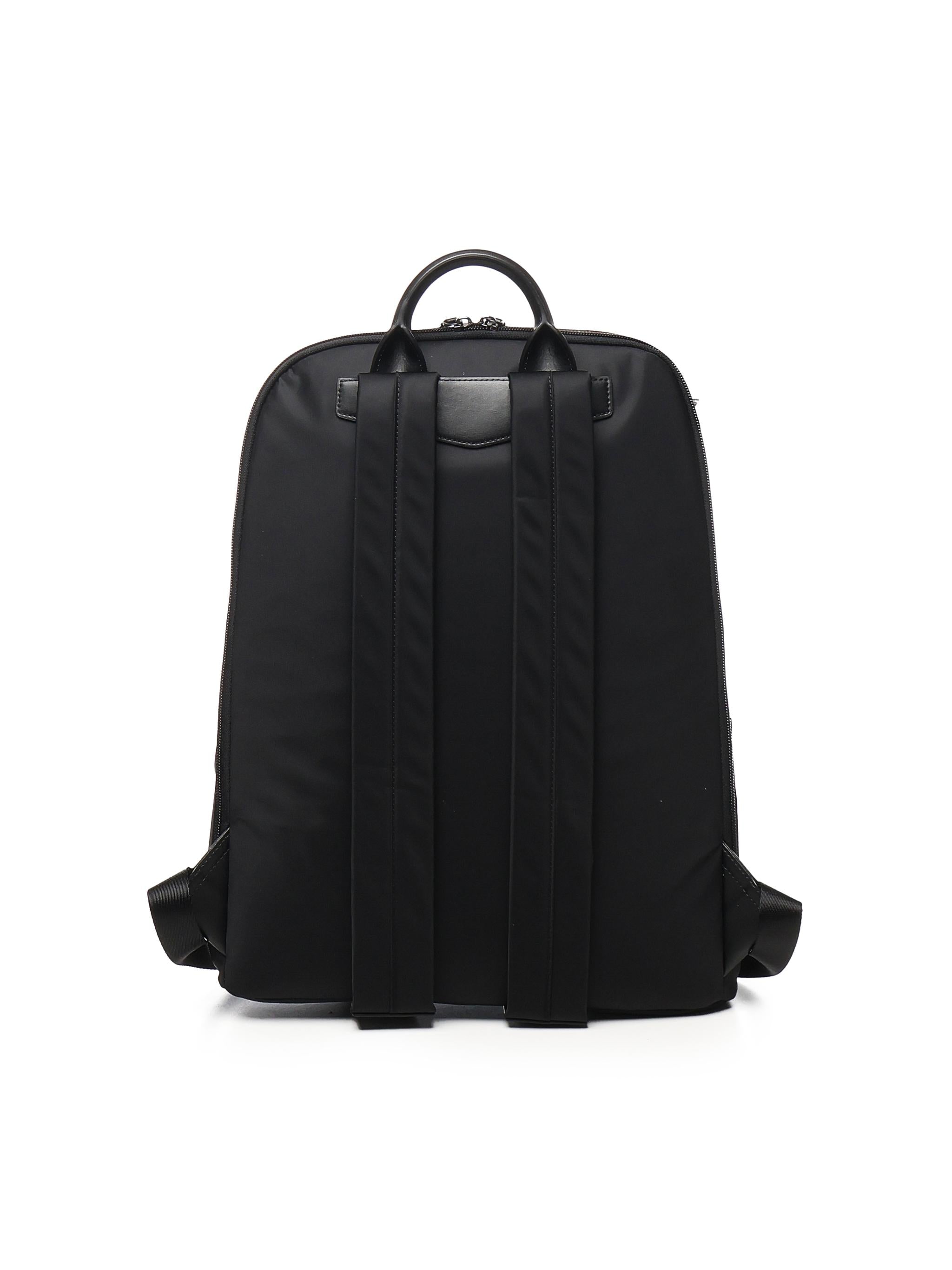 Zaino Roundshape in nylon con dettagli in pelle EM001795 AF13454UC001 EMPORIO ARMANI 