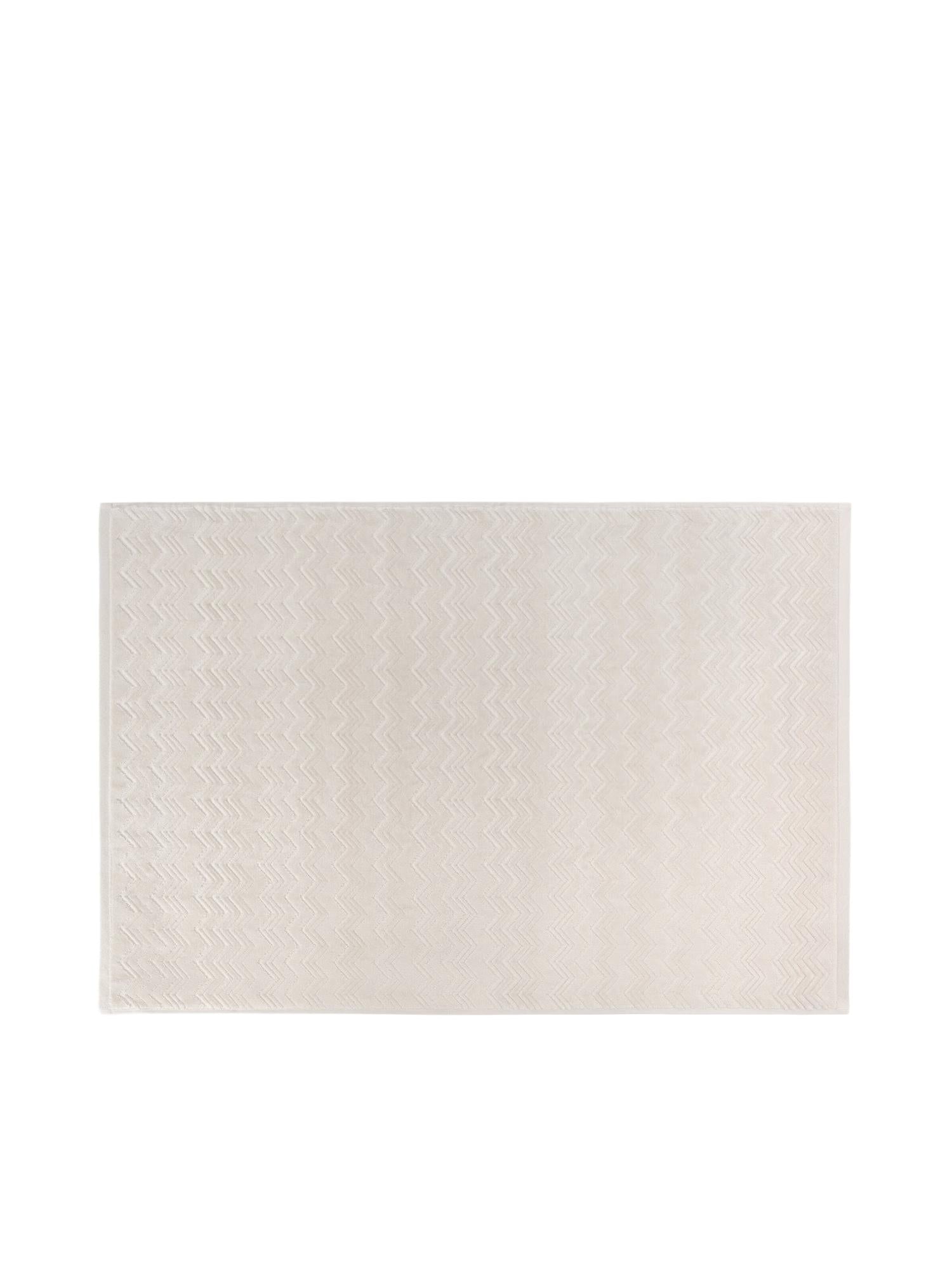 Tappetino da bagno Chalk in cotone zig zag 1D3SP99965 21 MISSONI HOME 