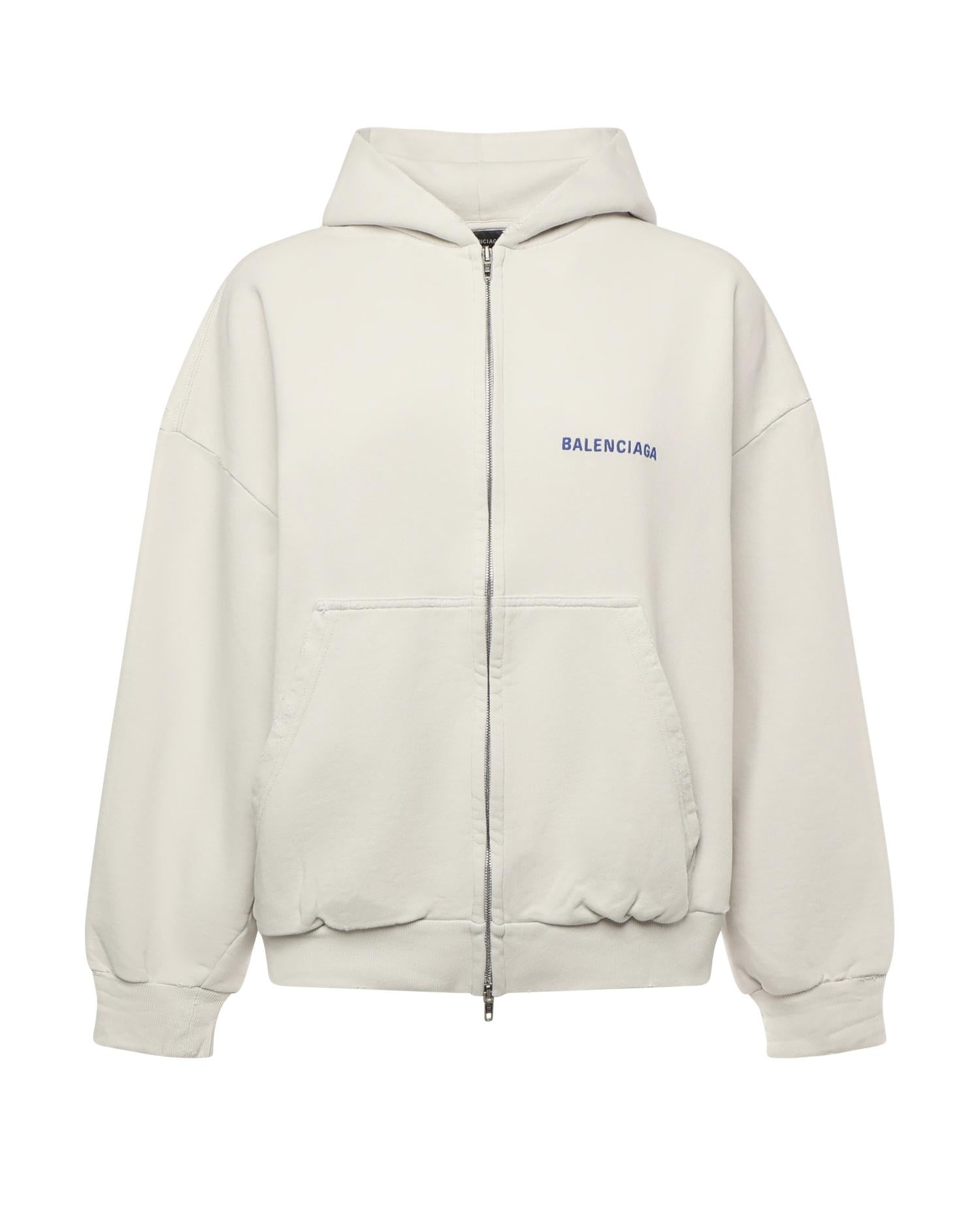 Felpa con zip Balenciaga back 803264 TSVP18016 BALENCIAGA 