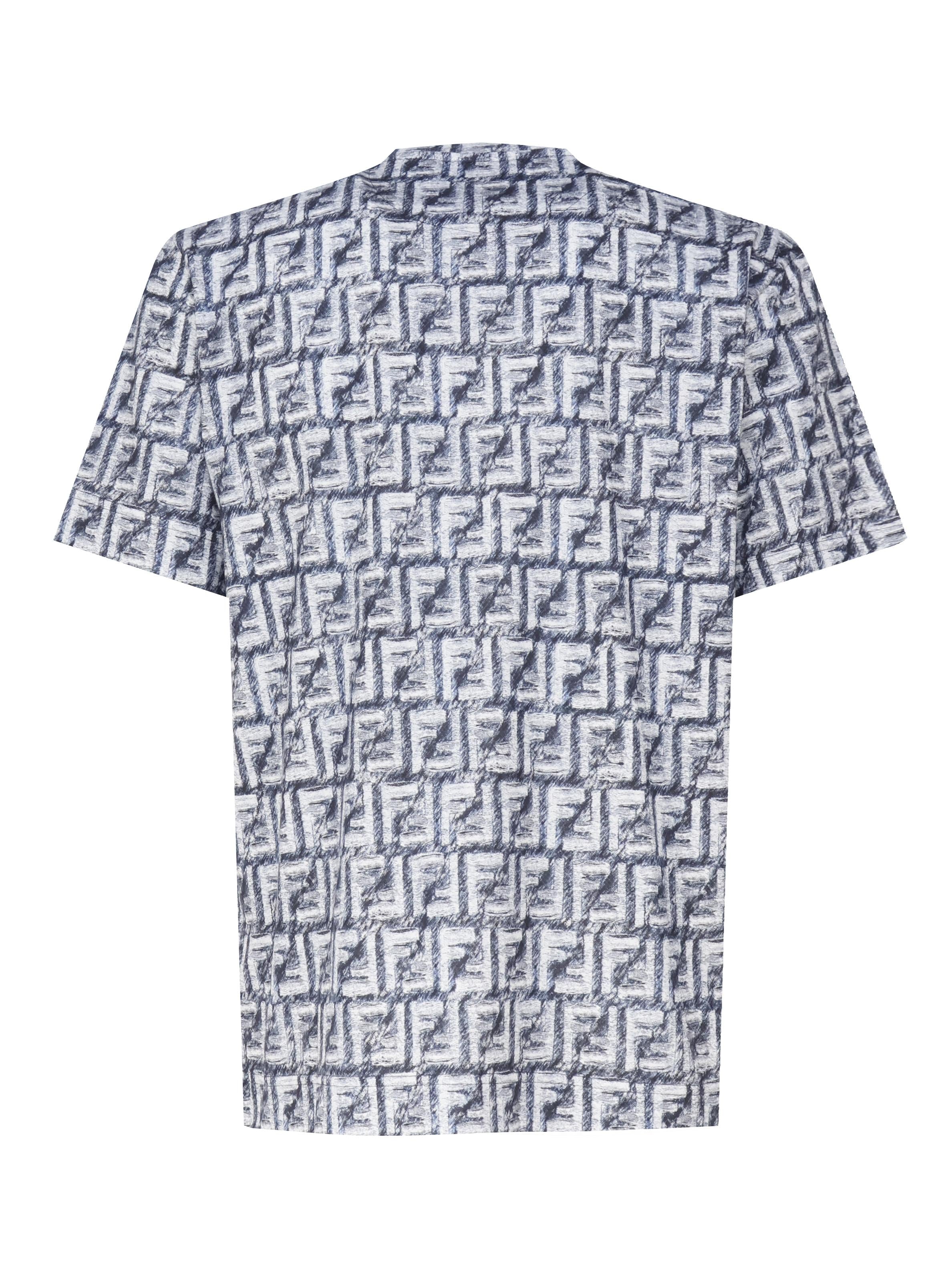 Multi Logo T-shirt FY0936 AR79F04V6 FENDI 
