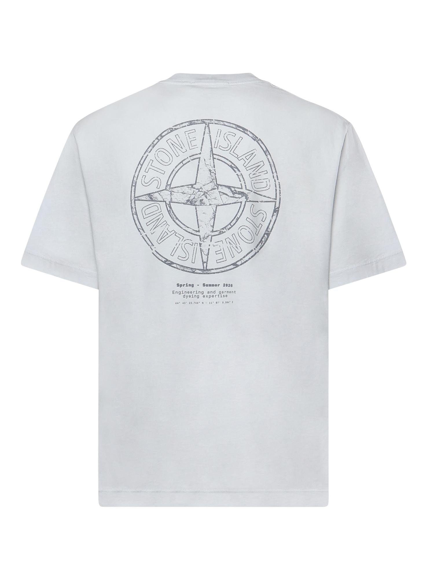 T-shirt con stampa 'Stone' L1S152100001 S0285V0041 STONE ISLAND 
