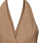 Gilet cropped con schiena scoperta 104932 A2EEL31 PINKO 