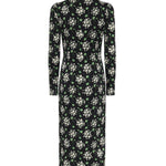 Abito midi in charmeuse di seta con stampa F664HT FSA85HX6BX DOLCE & GABBANA 