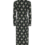 Abito midi in charmeuse di seta con stampa F664HT FSA85HX6BX DOLCE & GABBANA 