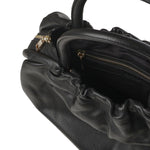 Borsa in pelle con logo<BR/> BIBP9E701 NERO BIASIA 