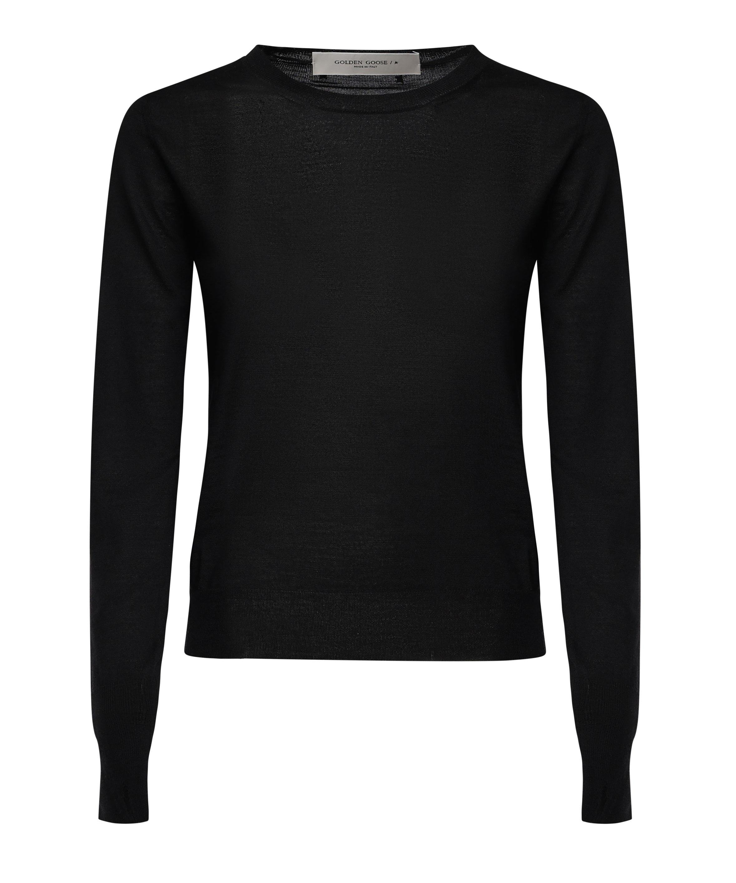 Maglione con effetto vissuto GWP00952 P00066590100 GOLDEN GOOSE 