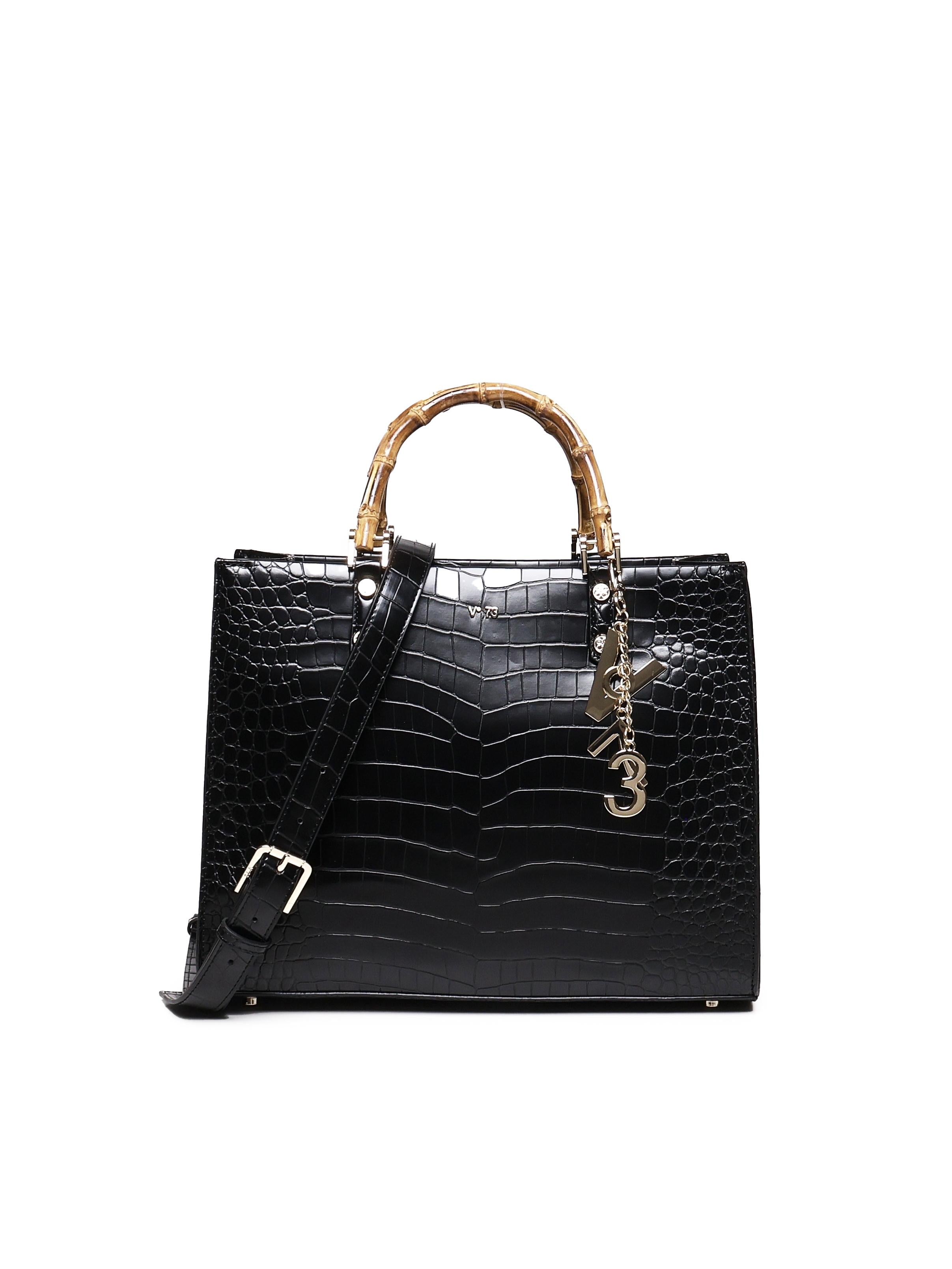 Borsa Perla con manici in bambù 73BS64202C PERLANERO V° 73 