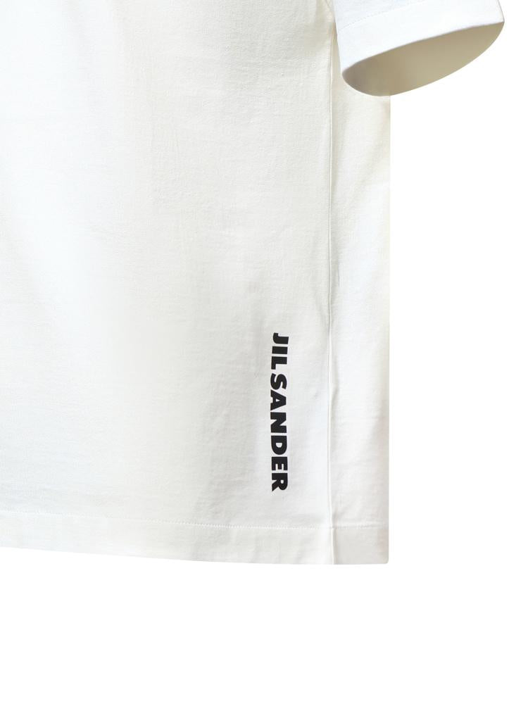 T-shirt in cotone con logo J22GC0277 J20347102 JIL SANDER 