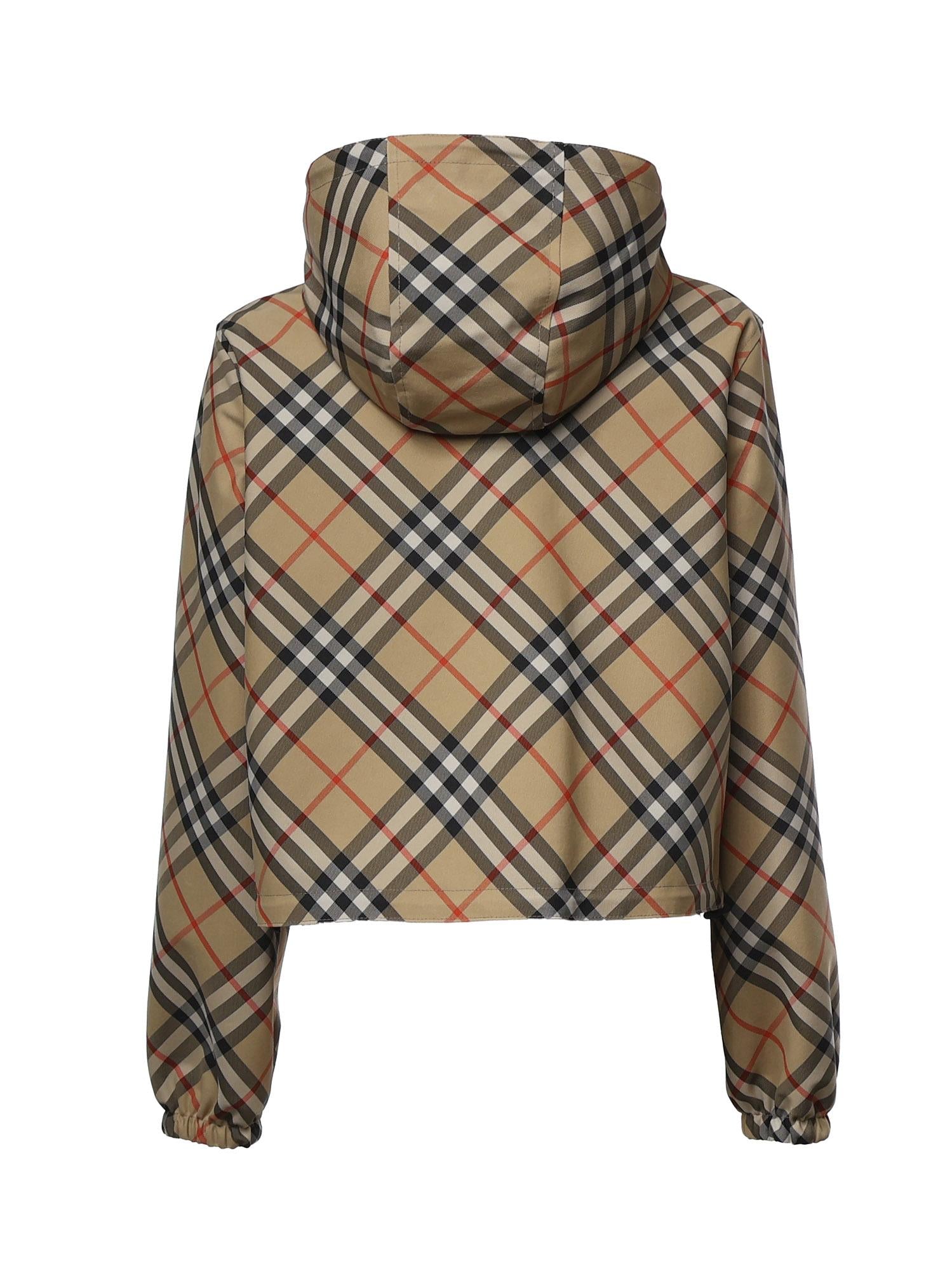 Giacca reversibile cropped Check 8125112 B9368 BURBERRY 