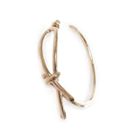 Orecchini a cerchio con nodo 760708 770522001 FERRAGAMO 