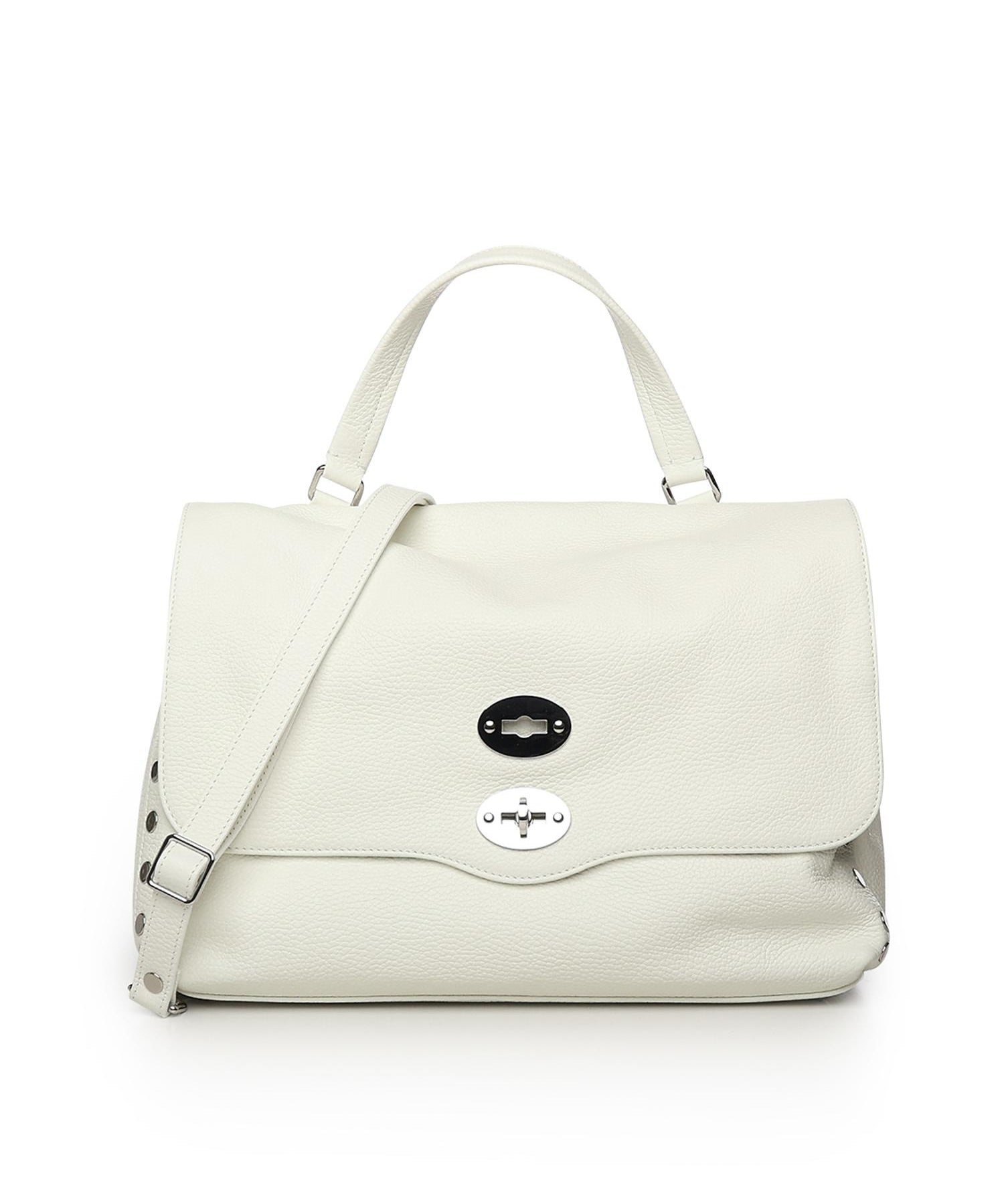 Borsa Postina small in pelle<BR/> 068010 -0040000Z1190 ZANELLATO 