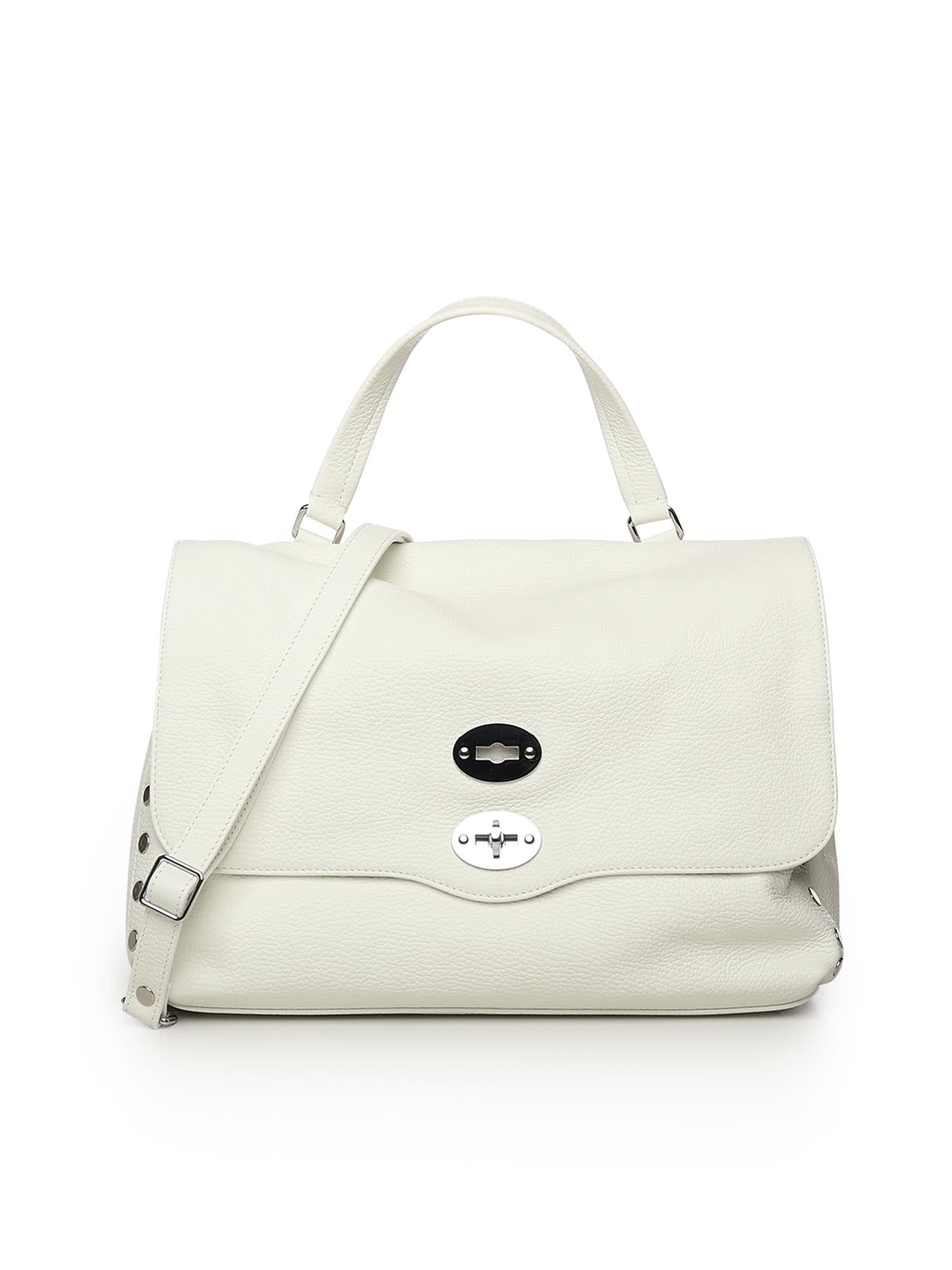 Borsa Postina small in pelle<BR/> 068010 -0040000Z1190 ZANELLATO 