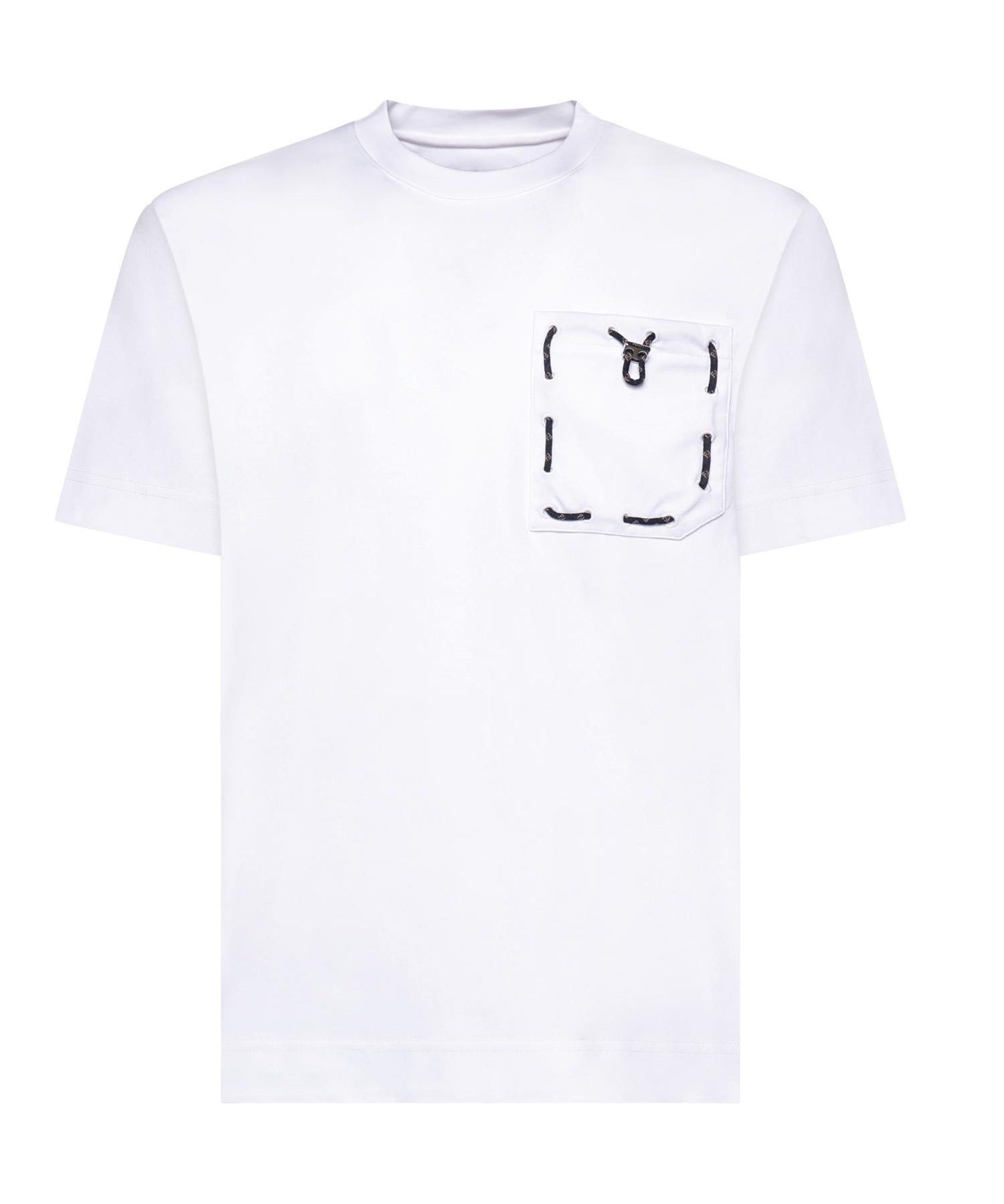 T-shirt in cotone FY0936 AYXYF0QA0 FENDI 