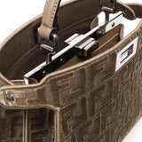 Borsa Peekaboo Small FF jacquard 8BN327 AT14F0EMR FENDI 