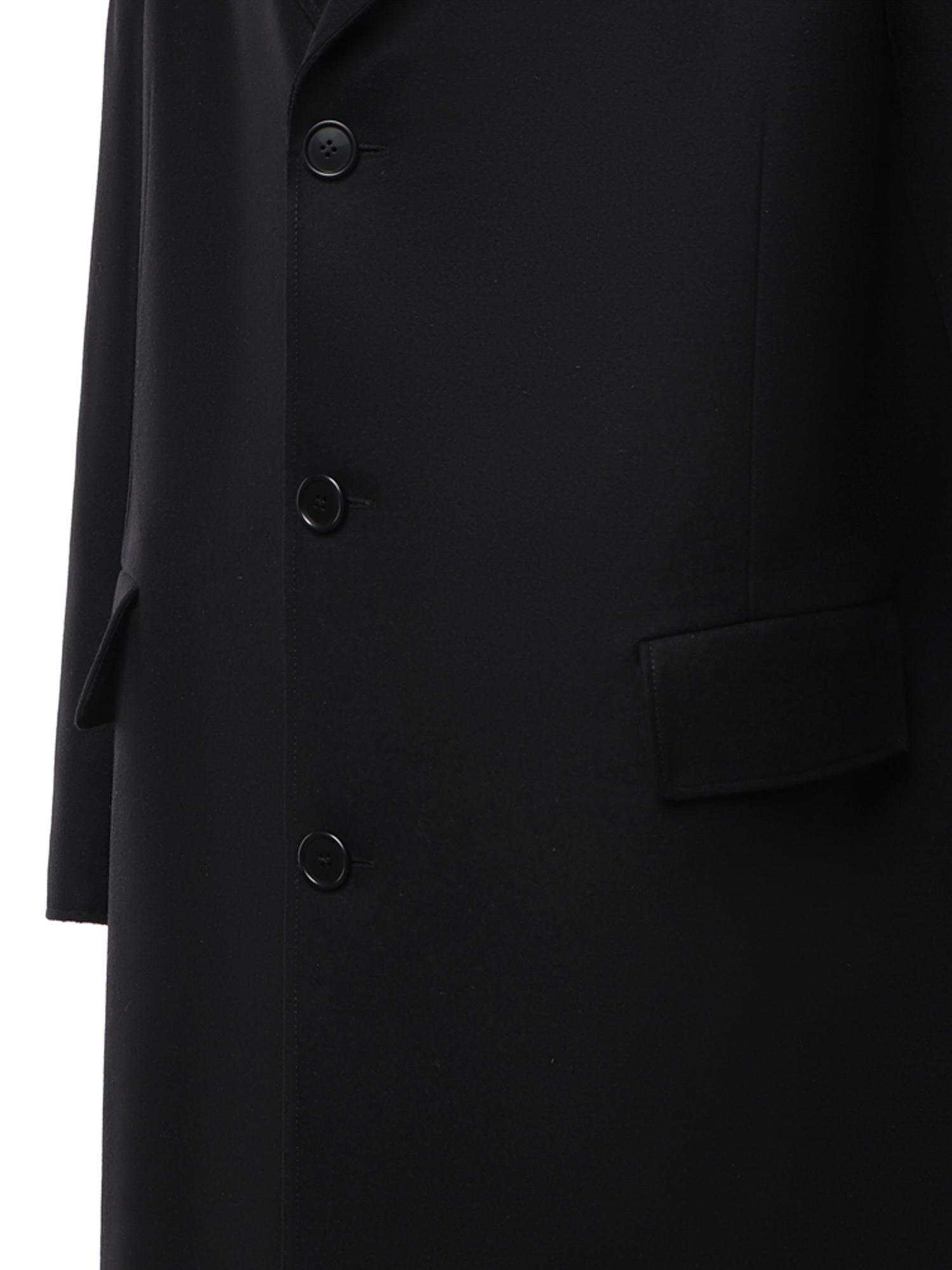 Cappotto monopetto in feltro di lana SH0AA0027 S52207900 MM6 Maison Margiela 