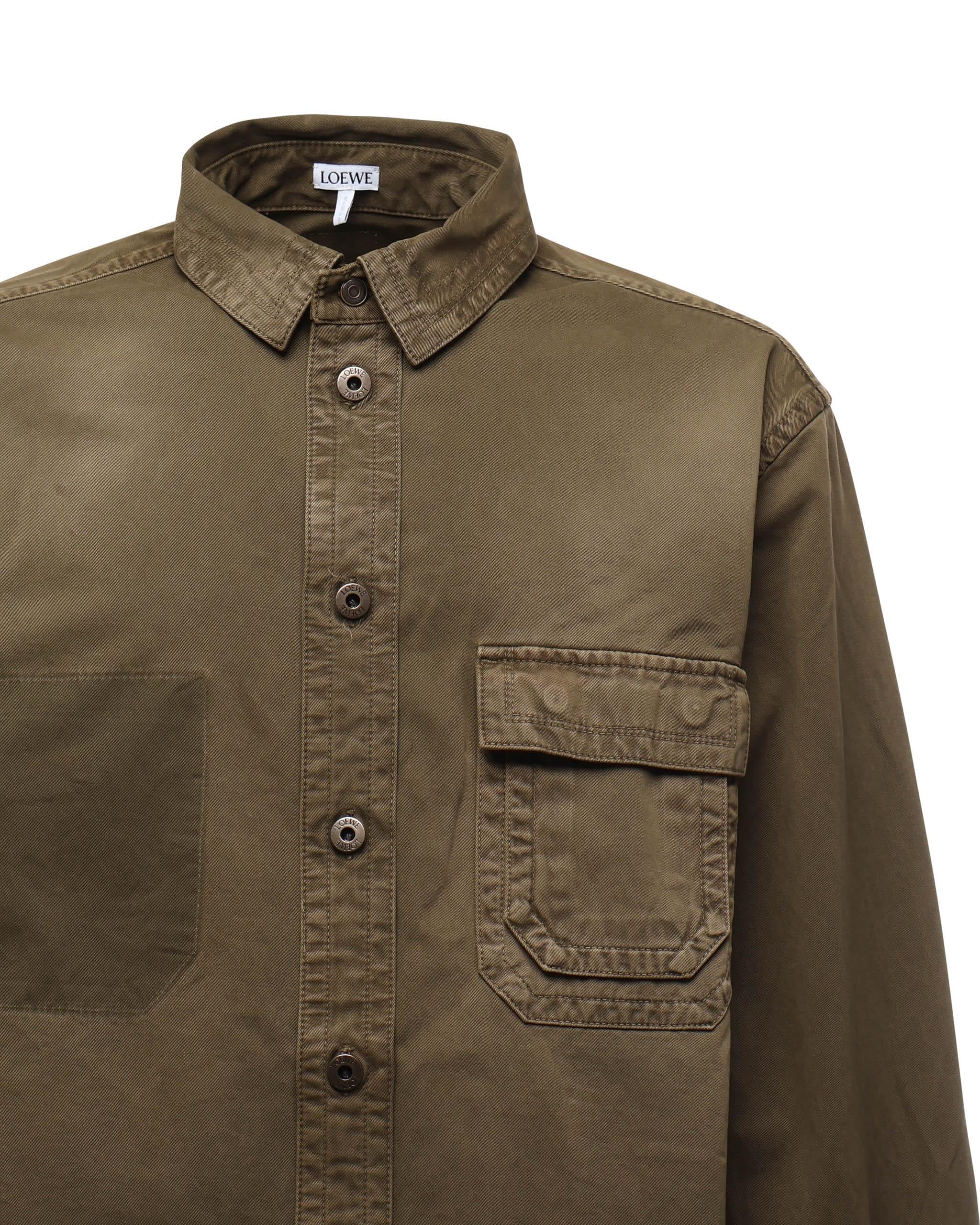 Giacca-camicia in cotone H526Y02WA3 4160 LOEWE 