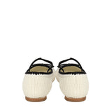 Ballerine in pelle 5F138E 2CQ2F0A72 MIU MIU 