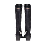 Stivali camperos Sienna SIENNA NAPPA LEATHERVEGGY BLACK MAISON SKORPIOS 