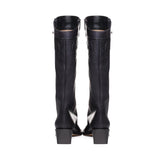 Stivali camperos Sienna SIENNA NAPPA LEATHERVEGGY BLACK MAISON SKORPIOS 