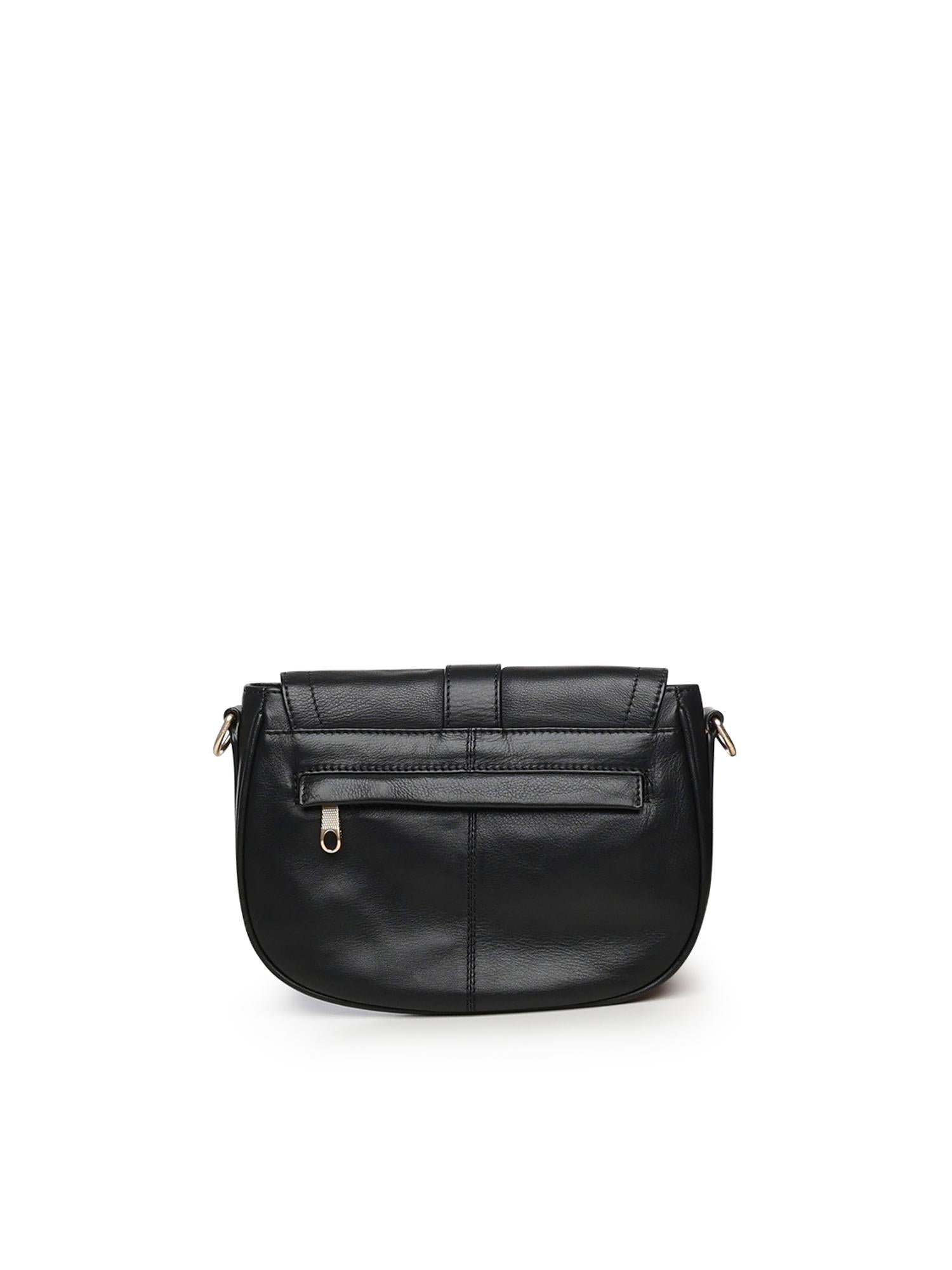 Mini bag a tracolla in pelle BIBP9EC05 NERO BIASIA 