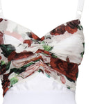 Top bustier stampa Rosa<BR/> F7AX5T IS1Y6HA5PD DOLCE & GABBANA 