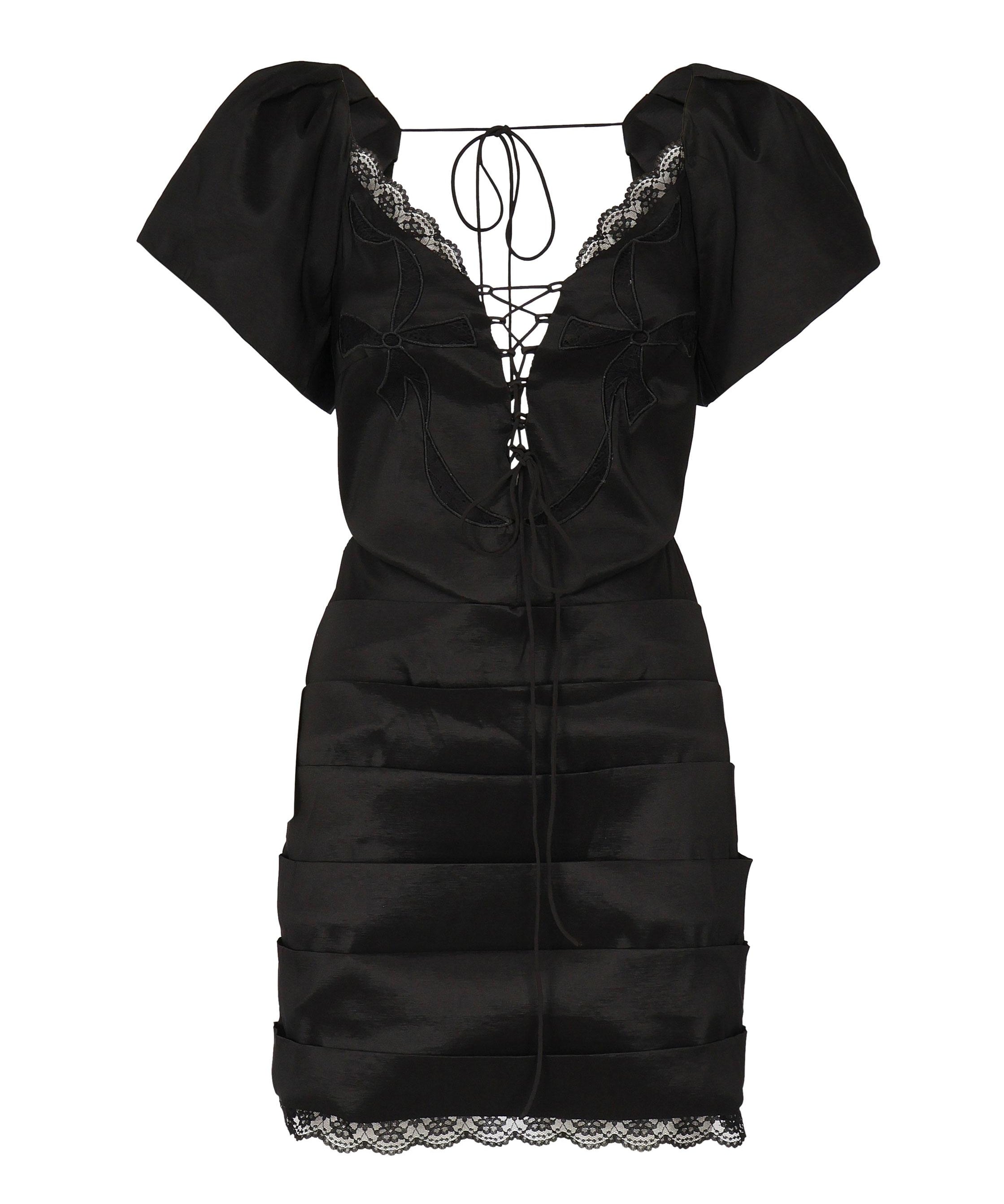 Mini abito Singrid CD3605 BLACK FOR LOVE & LEMONS 