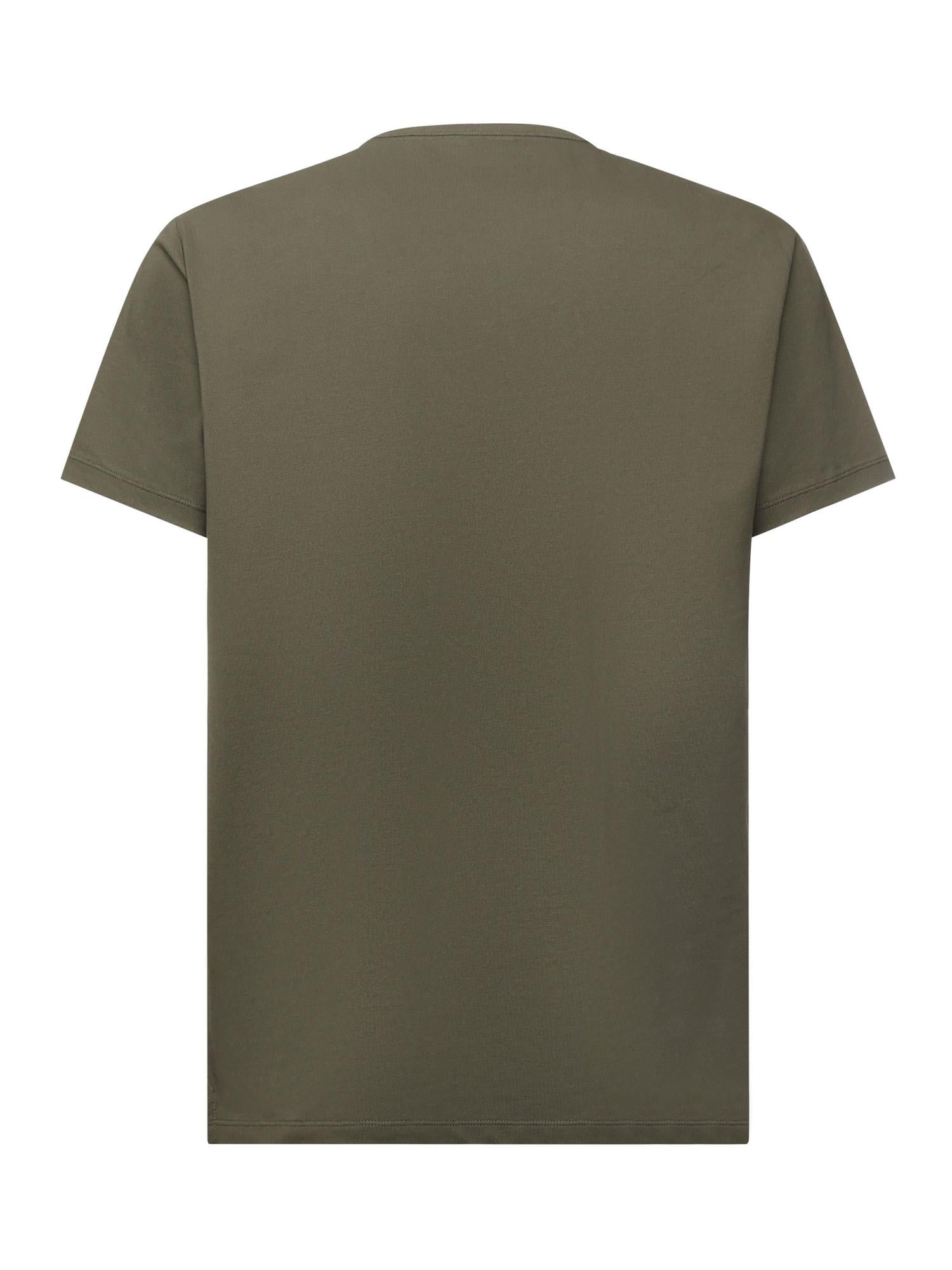 T-shirt in piquet di cotone<BR/> T45120 74 SUN 68 
