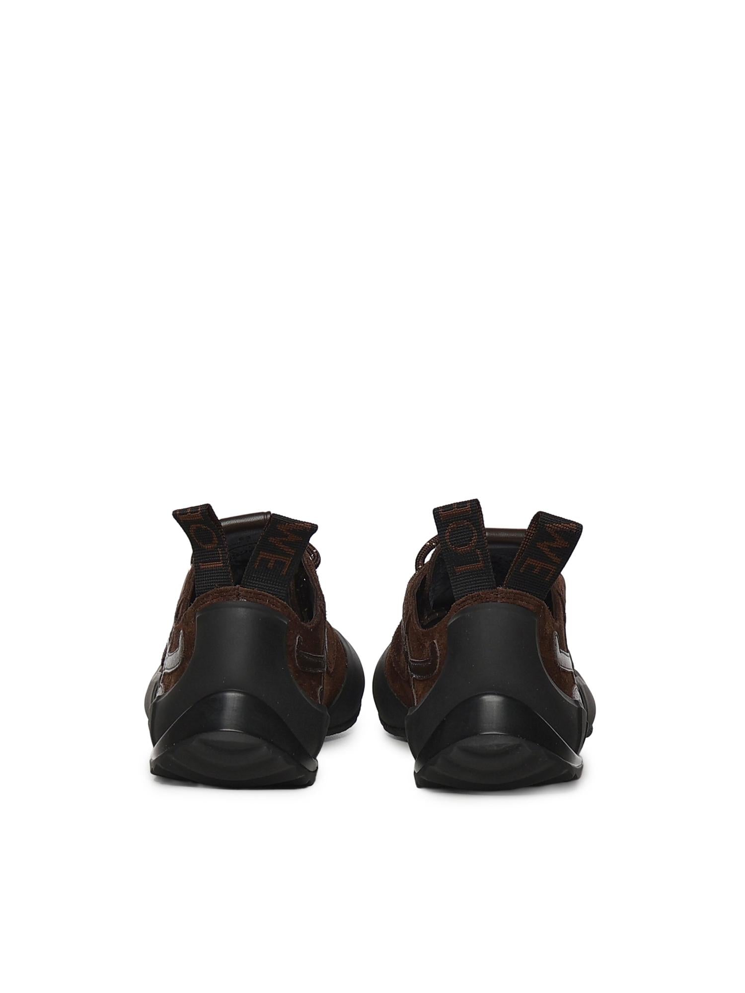 Sneaker Grip in pelle scamosciata L814282X78 3223 LOEWE 