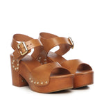 Zoccoli con zeppa Jeannette CHC25A12ILT 27T CHLOÉ 