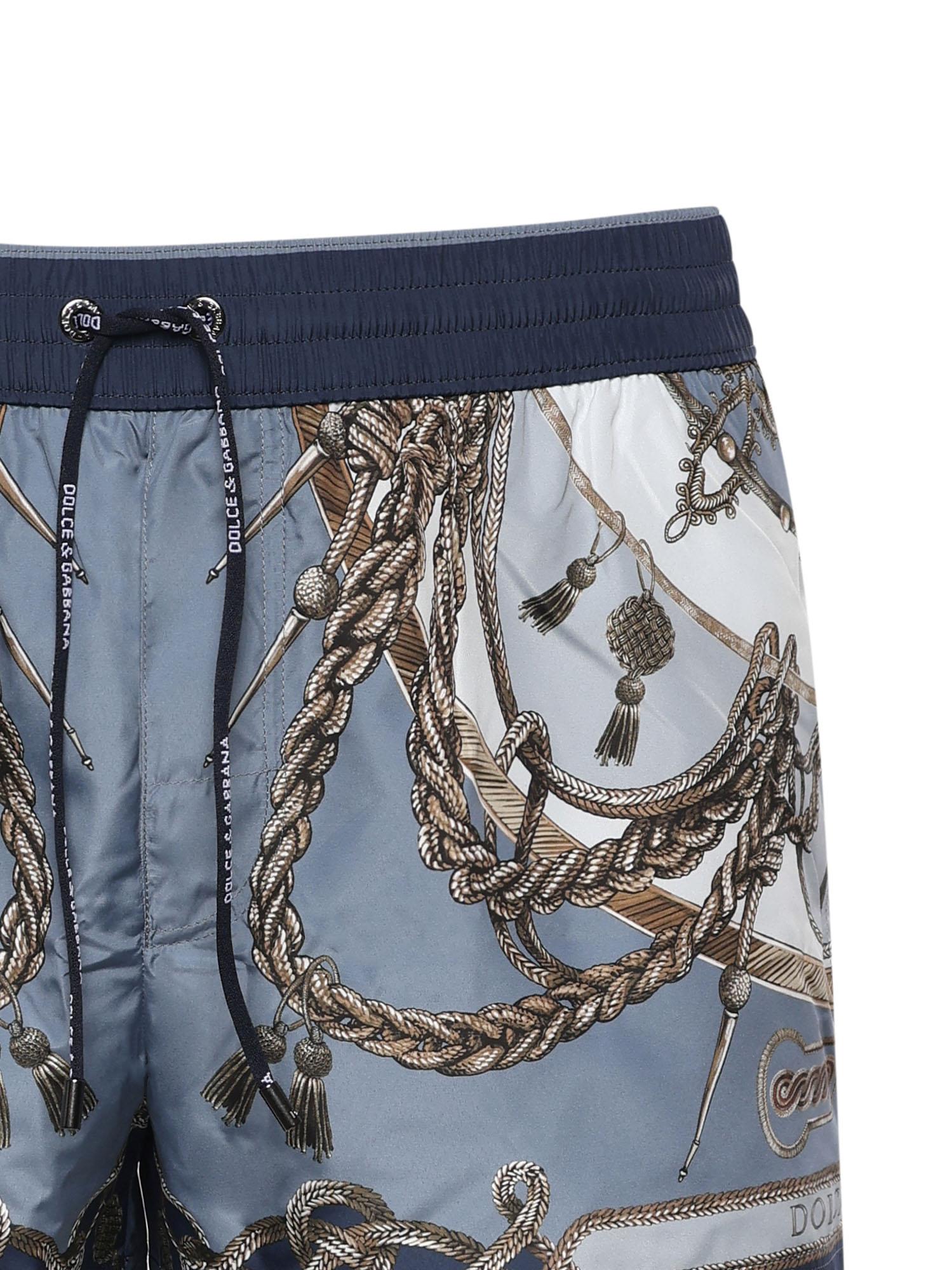 Costume da bagno con stampa M4E48T ON0CGHT5XB DOLCE & GABBANA 
