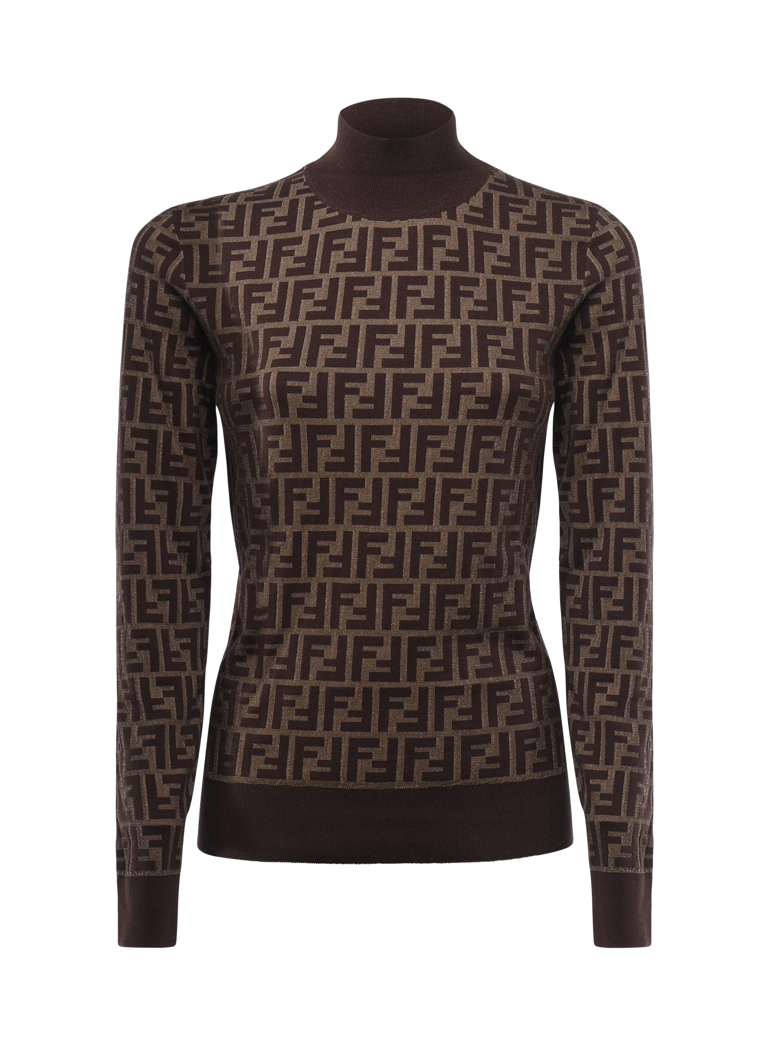 Maglia in cotone FF FZXC73 ASJTF0GGE FENDI 