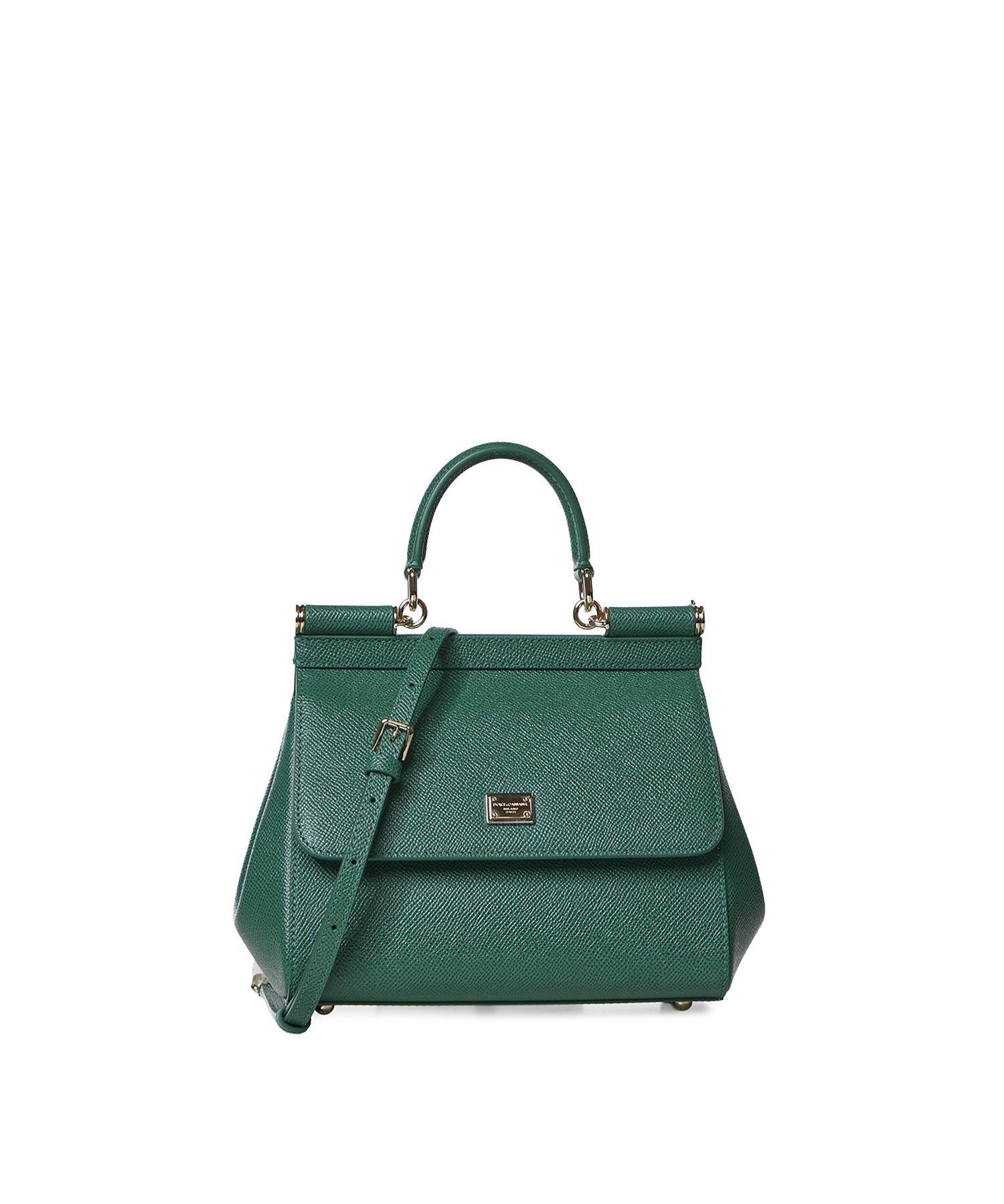 Borsa a mano Sicily piccola in pelle di vitello Dauphine BB6003 B100187174 DOLCE & GABBANA 