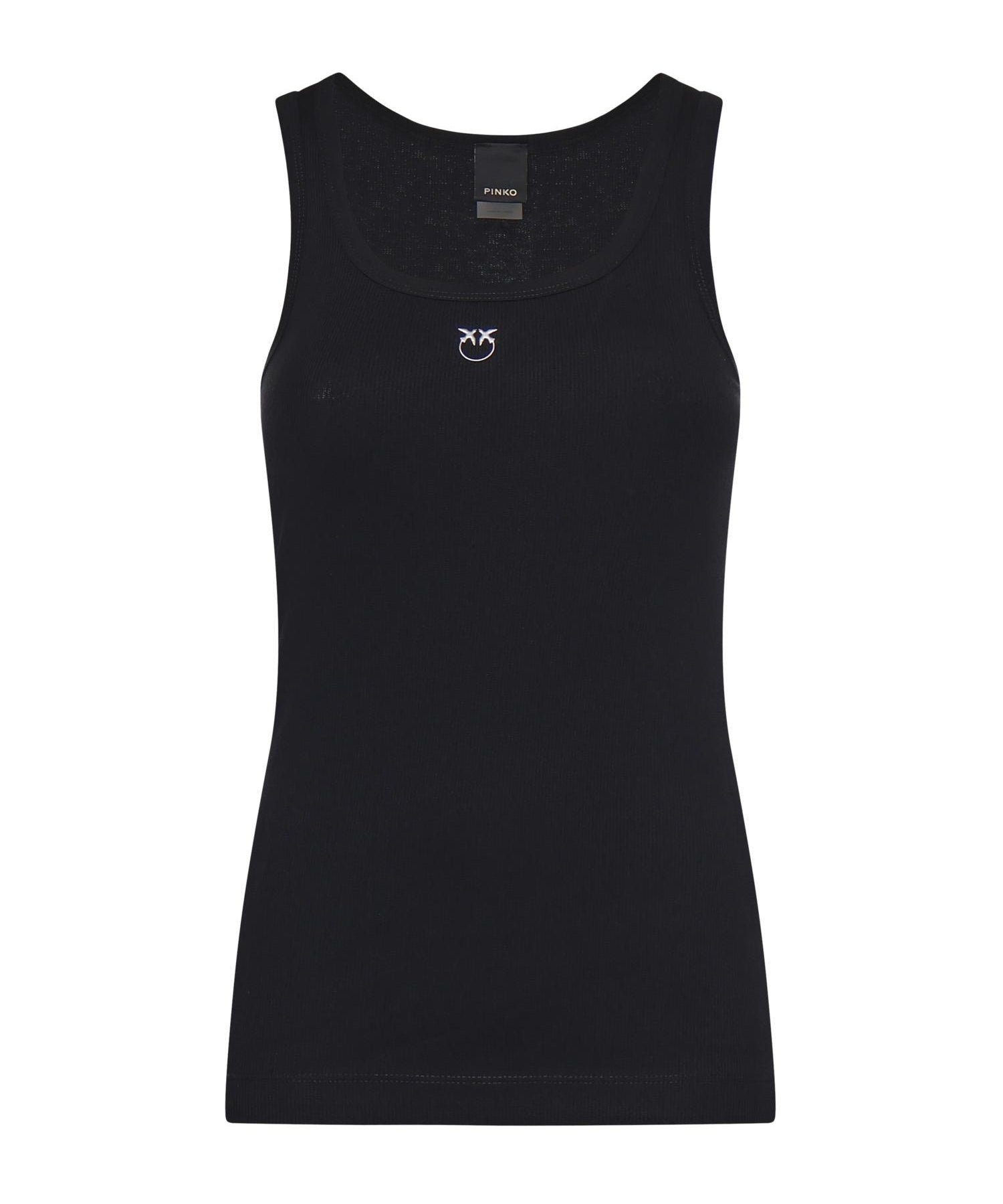 Canotta con logo Love Birds 100807 A338Z99 PINKO 