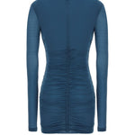 Abito in cupro 732870 Y5G893041 SAINT LAURENT 
