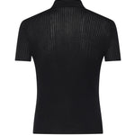 Camicia in maglia di viscosa e cotone 857233 T52371000 BALENCIAGA 