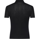 Camicia in maglia di viscosa e cotone 857233 T52371000 BALENCIAGA 