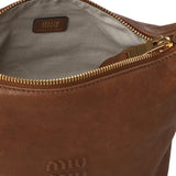 borsa a spalla in nappa Aviator 5NE851 AEFXF0316 MIU MIU 