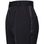 Pantaloni tuxedo in gabardine di lana FTAM0T FU21EN0000 DOLCE & GABBANA 