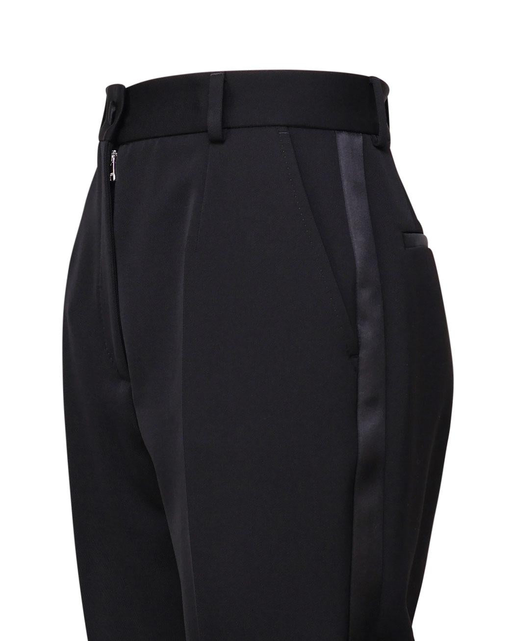 Pantaloni tuxedo in gabardine di lana FTAM0T FU21EN0000 DOLCE & GABBANA 