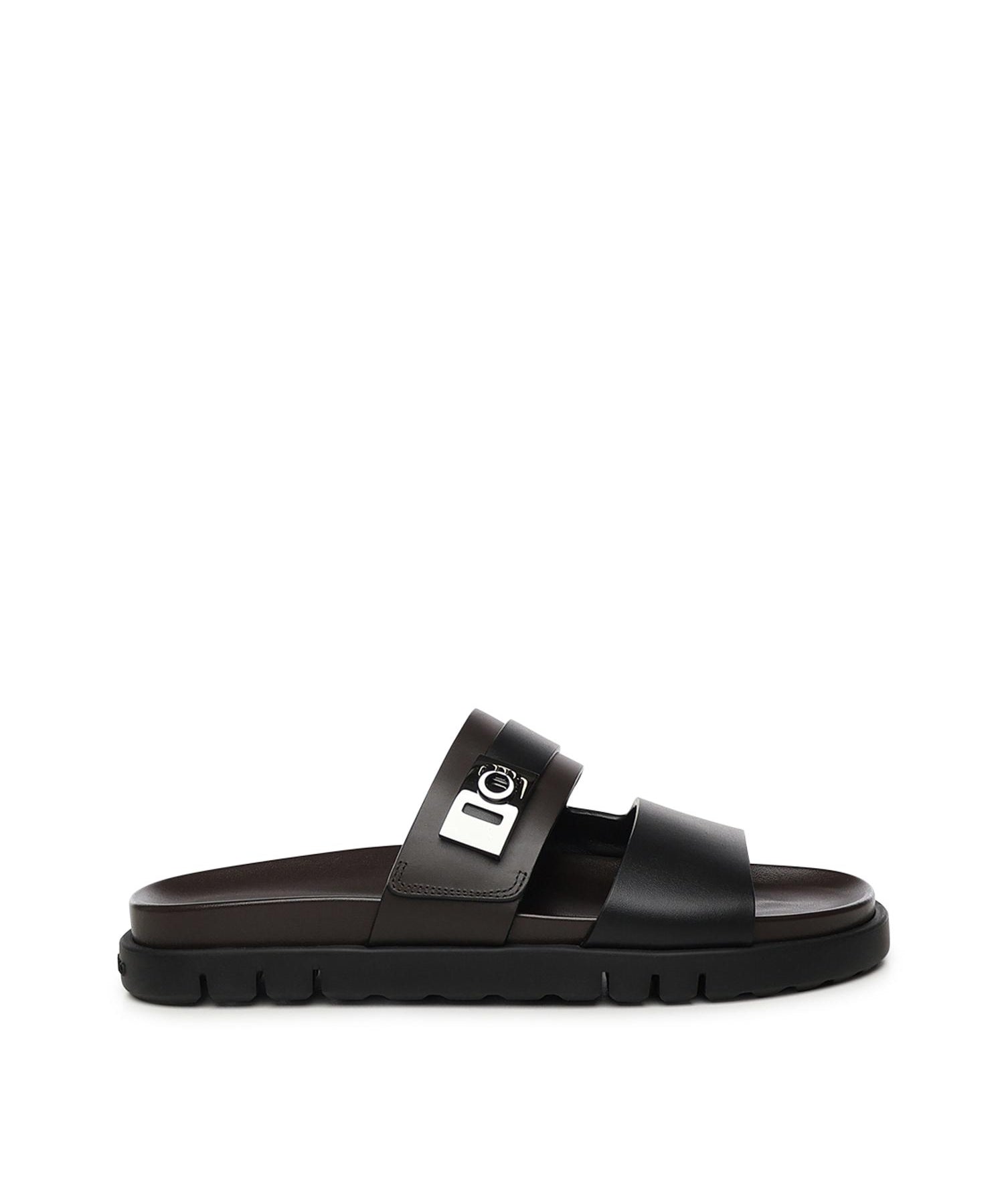 Sandalo a doppia fascia in pelle 02A394 789256001 FERRAGAMO 