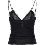 Top in pizzo floreale 106726 A378Z99 PINKO 